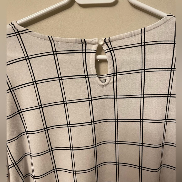 ✨Adrianna Papell Checkered👚 - Size L - Picture 6 of 6
